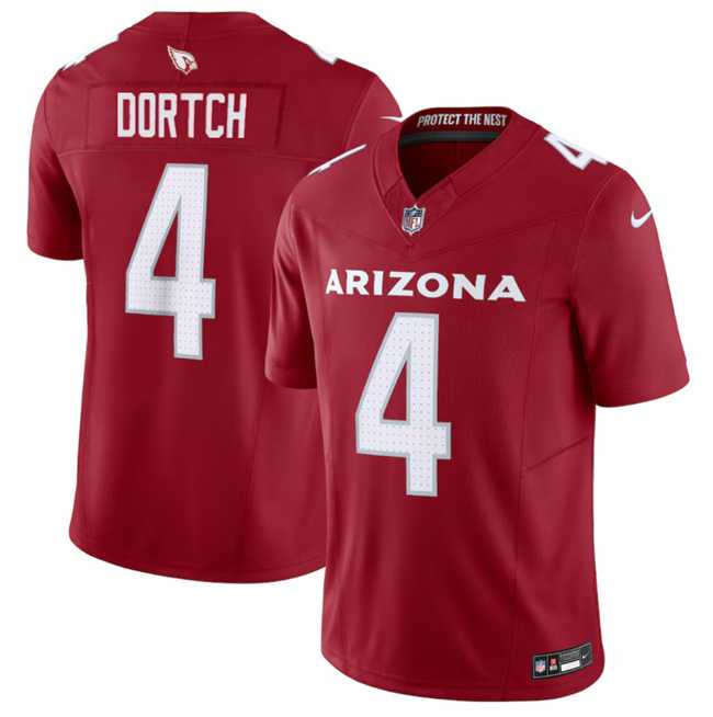 Men & Women & Youth Arizona Cardinals #4 Greg Dortch Red 2024 F.U.S.E. Vapor Untouchable Limited Stitched Jersey Dzhi